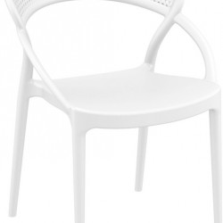 SUNSET WHITE ΚΑΡΕΚΛΑ ΠΟΛ/ΝΙΟΥ 54Χ56Χ82εκ.