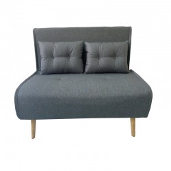 SARA GREY ΥΦΑΣΜΑ ΚΑΝΑΠΕΣ/ΚΡΕΒΑΤΙ 134Χ80Χ84εκ.