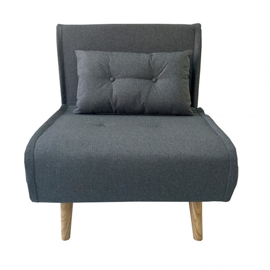 SARA GREY ΥΦΑΣΜΑ ΠΟΛΥΘΡΟΝΑ/ΚΡΕΒΑΤΙ 75X80X84εκ.