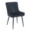 VANESA BLACK VELVET ΥΦΑΣΜΑ ΚΑΡΕΚΛΑ ΜΕΤΑΛΛΙΚΗ 46X62X86εκ.