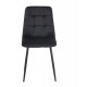 OSCAR BLACK VELVET ΥΦΑΣΜΑ ΚΑΡΕΚΛΑ ΜΕΤΑΛΛΙΚΗ 43Χ51Χ90εκ.