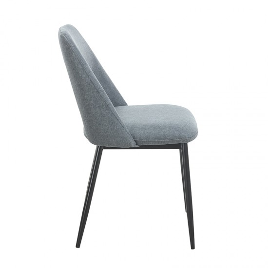 MADISON GREY ΥΦΑΣΜΑ ΚΑΡΕΚΛΑ ΜΕΤΑΛΛΙΚΗ 45X54X83εκ.