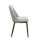 MADISON L. BEIGE ΥΦΑΣΜΑ ΚΑΡΕΚΛΑ ΜΕΤΑΛΛΙΚΗ 45X54X83εκ.