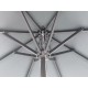 ΟΜΠΡΕΛΑ Φ.230 GREY ΑΛΟΥΜ.8ΑΚΤ.16Χ26 ΙΣΤΟΣ 1Φ.48Χ2mm