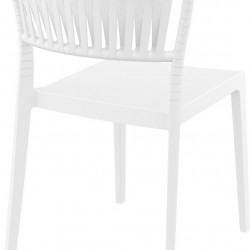 PORTOFINO WHITE ΚΑΡΕΚΛΑ ΠΟΛ/ΝΙΟΥ 52X56X83εκ.