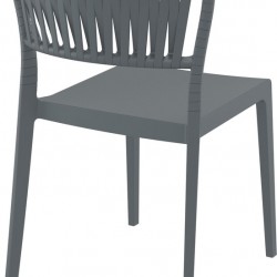 PORTOFINO DARK GREY ΚΑΡΕΚΛΑ ΠΟΛ/ΝΙΟΥ 52X56X83εκ.