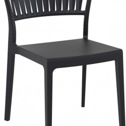 PORTOFINO BLACK ΚΑΡΕΚΛΑ ΠΟΛ/ΝΙΟΥ 52X56X83εκ.
