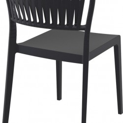 PORTOFINO BLACK ΚΑΡΕΚΛΑ ΠΟΛ/ΝΙΟΥ 52X56X83εκ.