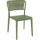 PORTOFINO OLIVE GREEN ΚΑΡΕΚΛΑ ΠΟΛ/ΝΙΟΥ 52X56X83εκ.