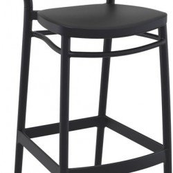 PORTOFINO 75εκ. ΣΚΑΜΠΟ BLACK ΠΟΛ/ΝΙΟΥ 48X52X106εκ.