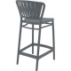 PORTOFINO 65εκ. ΣΚΑΜΠΟ DARK GREY ΠΟΛ/ΝΙΟΥ 48X52X96εκ.