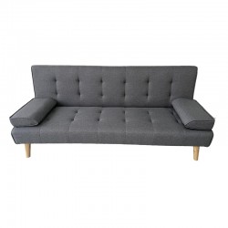 MERYL GREY ΥΦΑΣΜΑ ΚΑΝΑΠΕΣ/ΚΡΕΒΑΤΙ 170X81X74εκ.