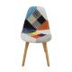 PALMYRA PATCHWORK ΚΑΡΕΚΛΑ 47X45X44-82εκ.