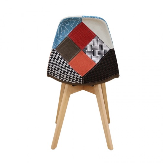 PALMYRA PATCHWORK ΚΑΡΕΚΛΑ 47X45X44-82εκ.