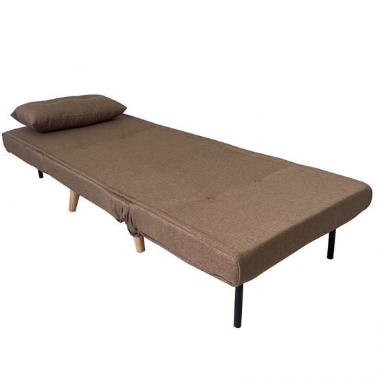 SARA BROWN ΥΦΑΣΜΑ ΠΟΛΥΘΡΟΝΑ/ΚΡΕΒΑΤΙ 75X80X84εκ.