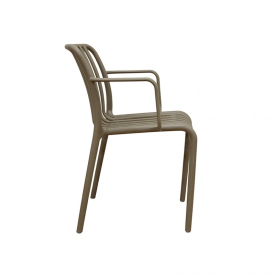PARMA-S CAPPUCCINO ΠΟΛΥΘΡΟΝΑ ΠΟΛ/ΝΙΟΥ 56X56X79εκ.