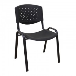 MILOS PP ΜΑΥΡΟ ΚΑΡΕΚΛΑ ΒΑΦΗΣ 55X57X80.5εκ.