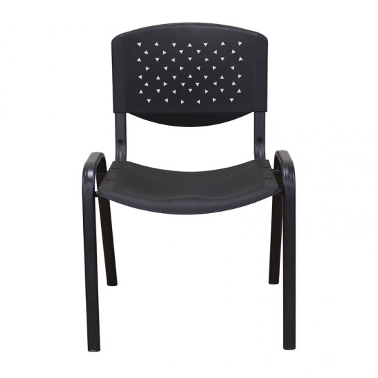MILOS PP ΜΑΥΡΟ ΚΑΡΕΚΛΑ ΒΑΦΗΣ 55X57X80.5εκ.