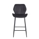 DYLAN BLACK VELVET ΥΦΑΣΜΑ 65εκ. ΣΚΑΜΠΟ ΜΕΤΑΛΛΙΚΟ 46X45X65-95εκ.