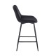 REPO BLACK VELVET ΥΦΑΣΜΑ 66εκ. ΣΚΑΜΠΟ ΜΕΤΑΛΛΙΚΟ 48X49X66-96εκ.
