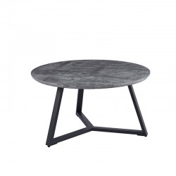 ALEX CEMENT Φ80Χ41εκ. ΤΡΑΠΕΖΙ ΣΑΛΟΝΙΟΥ