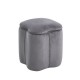 FIONA ΣΚΑΜΠΟ VELVET GREY ΜΕ ΑΠΟΘ. ΧΩΡΟ 30X30X34εκ.