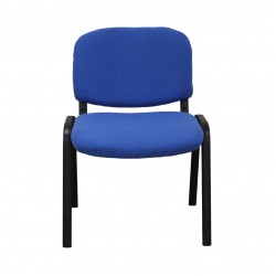 MILOS ΜΠΛΕ ΥΦΑΣΜΑ ΚΑΡΕΚΛΑ ΒΑΦΗΣ 55X59X77εκ.