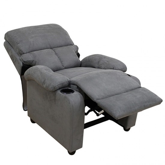 SUNDAY RELAX ΠΟΛΥΘΡΟΝΑ GREY ΥΦΑΣΜΑ 78Χ89Χ106εκ.