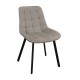 MIRA CAPPUCCINO VELVET ΥΦΑΣΜΑ ΚΑΡΕΚΛΑ ΜΕΤΑΛΛΙΚΗ 53X59X86εκ.
