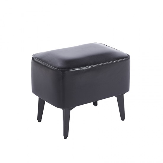 SAMI BLACK PU ΣΚΑΜΠΟ 40X30X34εκ.