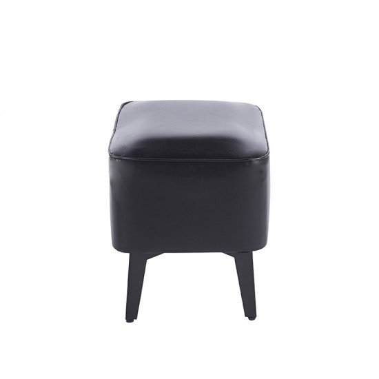 SAMI BLACK PU ΣΚΑΜΠΟ 40X30X34εκ.