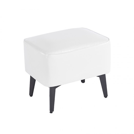 SAMI WHITE PU ΣΚΑΜΠΟ 40X30X34εκ.