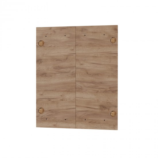 Κάτω Πορτάκια Charlotte Χρυσό Δρυς 60x71.4x1.6cm