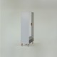 Ντουλάπα Timmy 2D2S Λευκό-Γραφίτη-Γκρι 90x50x199cm