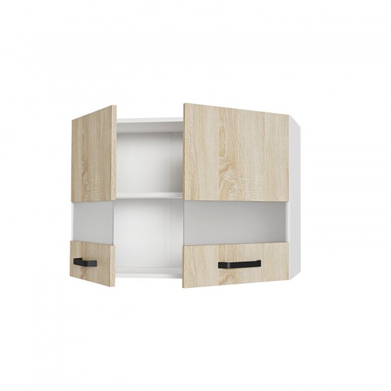 Anita Πάνω Ντουλάπι-Βιτρίνα Σονόμα 80x32x57cm