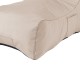 Πουφ ξαπλώστρα επαγγελματικό Otenda pakoworld αδιάβροχο σε μπεζ απόχρωση 67x110x65εκ