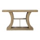 Κονσόλα Conde pakoworld sonoma 160x30x90εκ