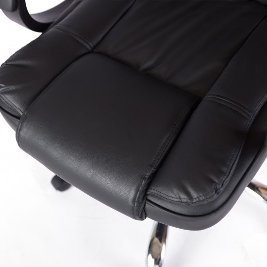 Καρέκλα γραφείου διευθυντή Zen pu μαύρο 52x51x129