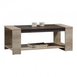 Τραπέζι σαλονιού OLYMPUS pakoworld χρώμα castillo-toro 110x51x42,5εκ