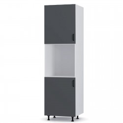 Modest Στήλη Φούρνου Ανθρακί 60x57x214cm