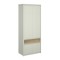 Ντουλάπα Δίφυλλη Karin Cashmere-Evoke Oak 87x50.5x210.5cm
