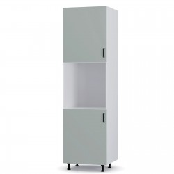 Modest Στήλη Κουζίνας Γκρι 60x57x214cm