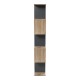 Βιβλιοθήκη Tetri pakoworld sonoma-ανθρακί 121.8x25.4x158.8εκ