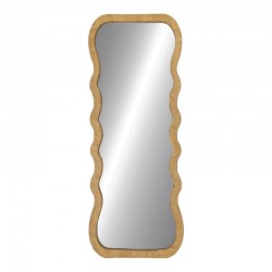 Καθρέπτης Zerbon pakoworld mdf σε φυσική απόχρωση 60x1.5x155εκ