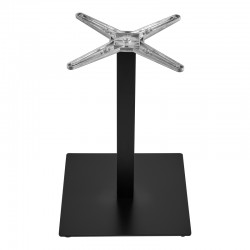 Βάση τραπεζιού Thonor pakoworld μεταλλική σε μαύρη απόχρωση 48x48x73εκ