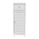 Ντουλάπι-στήλη Chesy pakoworld mdf λευκό 32x30x87εκ