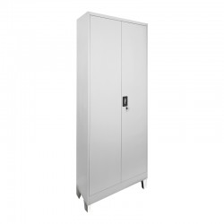 Μεταλλική ντουλάπα Ugren pakoworld σε ανοιχτό γκρι 70x40x190εκ