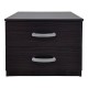 Κομοδίνο Athos pakoworld σε wenge απόχρωση 48x40x41.5εκ