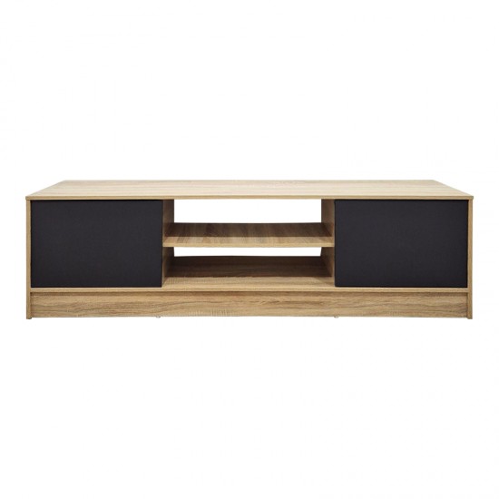 Έπιπλο τηλεόρασης Sasa pakoworld sonoma-ανθρακί 150x35x41.5εκ