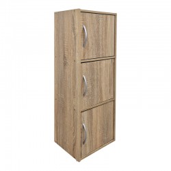 Ντουλάπι-στήλη Soline pakoworld sonoma 40x34.5x90.5εκ